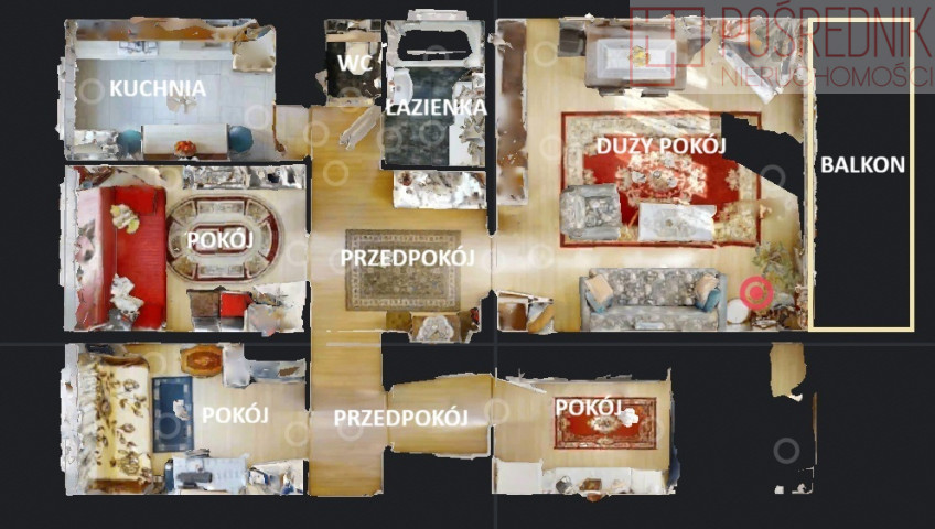 Mieszkanie Sprzedaż Szczecin os. Bukowe Fioletowa