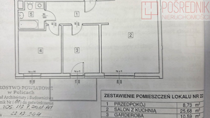 Mieszkanie Sprzedaż Police Józefa Piłsudskiego