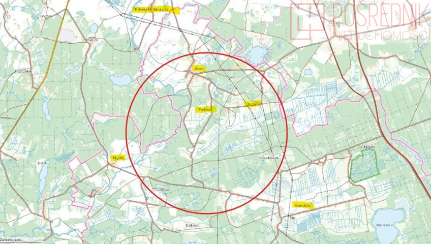 Działka Sprzedaż Staw