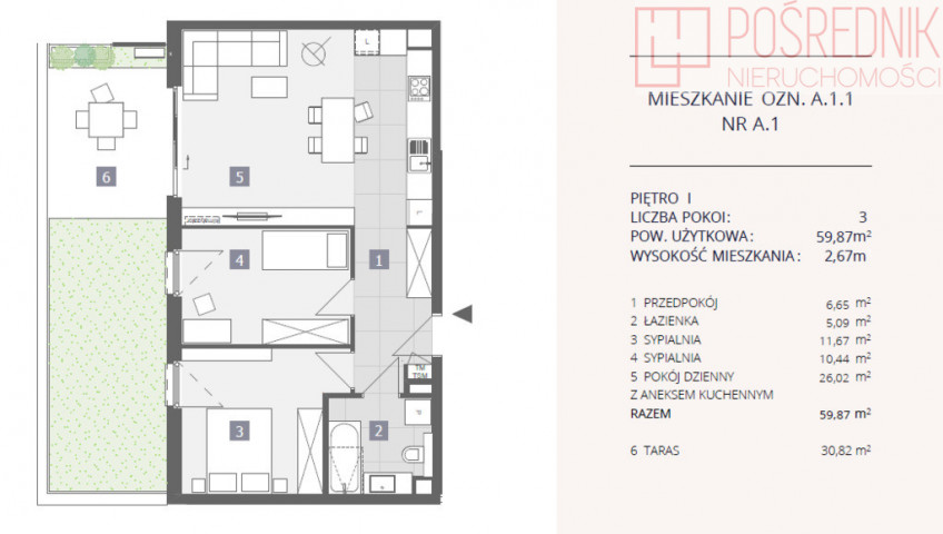 Mieszkanie Sprzedaż Szczecin Dąbie Przestrzenna